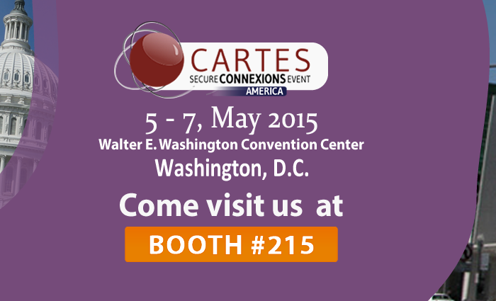 Visit us at CARTES America 2015 in Washington D.C. this May 5 -7